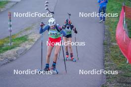 22.10.2023, Arcon, France (FRA): Rosalie Odile (FRA) - Biathlon Samse Summer Tour, pursuit, Arcon (FRA). www.nordicfocus.com. © Thibaut/NordicFocus. Every downloaded picture is fee-liable.