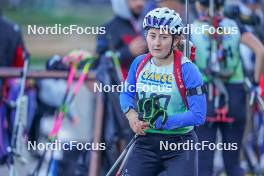 22.10.2023, Arcon, France (FRA): Julia Pinel (FRA) - Biathlon Samse Summer Tour, pursuit, Arcon (FRA). www.nordicfocus.com. © Thibaut/NordicFocus. Every downloaded picture is fee-liable.