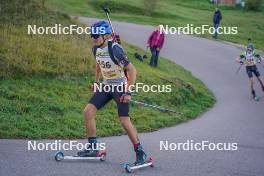 22.10.2023, Arcon, France (FRA): Malone Gromaire Raynal (FRA) - Biathlon Samse Summer Tour, pursuit, Arcon (FRA). www.nordicfocus.com. © Thibaut/NordicFocus. Every downloaded picture is fee-liable.