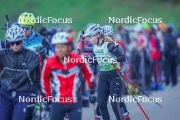 22.10.2023, Arcon, France (FRA): Emma Van Der Kaade (SUI) - Biathlon Samse Summer Tour, pursuit, Arcon (FRA). www.nordicfocus.com. © Thibaut/NordicFocus. Every downloaded picture is fee-liable.
