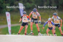 22.10.2023, Arcon, France (FRA): Camille Bened (FRA) - Biathlon Samse Summer Tour, pursuit, Arcon (FRA). www.nordicfocus.com. © Thibaut/NordicFocus. Every downloaded picture is fee-liable.
