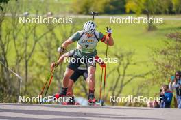 22.10.2023, Arcon, France (FRA): Fabien Claude (FRA) - Biathlon Samse Summer Tour, pursuit, Arcon (FRA). www.nordicfocus.com. © Thibaut/NordicFocus. Every downloaded picture is fee-liable.