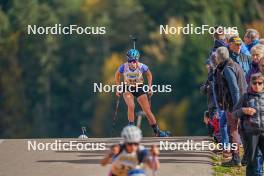 22.10.2023, Arcon, France (FRA): Alice Dusserre (FRA) - Biathlon Samse Summer Tour, pursuit, Arcon (FRA). www.nordicfocus.com. © Thibaut/NordicFocus. Every downloaded picture is fee-liable.
