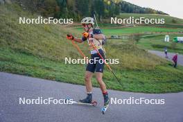 22.10.2023, Arcon, France (FRA): Max Bucher (FRA) - Biathlon Samse Summer Tour, pursuit, Arcon (FRA). www.nordicfocus.com. © Thibaut/NordicFocus. Every downloaded picture is fee-liable.