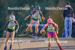 22.10.2023, Arcon, France (FRA): Claire Barral-Crepieux (FRA) - Biathlon Samse Summer Tour, pursuit, Arcon (FRA). www.nordicfocus.com. © Thibaut/NordicFocus. Every downloaded picture is fee-liable.