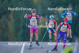 22.10.2023, Arcon, France (FRA): Augustin Remonnay (FRA) - Biathlon Samse Summer Tour, pursuit, Arcon (FRA). www.nordicfocus.com. © Thibaut/NordicFocus. Every downloaded picture is fee-liable.
