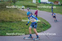 22.10.2023, Arcon, France (FRA): Lilian Kembellec (FRA) - Biathlon Samse Summer Tour, pursuit, Arcon (FRA). www.nordicfocus.com. © Thibaut/NordicFocus. Every downloaded picture is fee-liable.