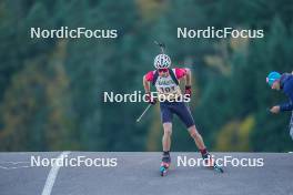 22.10.2023, Arcon, France (FRA): Nans Madelenat (FRA) - Biathlon Samse Summer Tour, pursuit, Arcon (FRA). www.nordicfocus.com. © Thibaut/NordicFocus. Every downloaded picture is fee-liable.