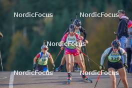 22.10.2023, Arcon, France (FRA): Rose Marguet (FRA) - Biathlon Samse Summer Tour, pursuit, Arcon (FRA). www.nordicfocus.com. © Thibaut/NordicFocus. Every downloaded picture is fee-liable.