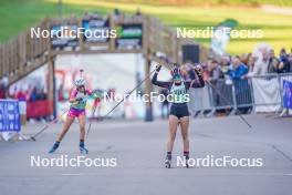 22.10.2023, Arcon, France (FRA): Juliette Oliva (FRA) - Biathlon Samse Summer Tour, pursuit, Arcon (FRA). www.nordicfocus.com. © Thibaut/NordicFocus. Every downloaded picture is fee-liable.