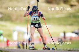 21.10.2023, Arcon, France (FRA): Amandine Mengin (FRA) - Biathlon Samse Summer Tour, sprint, Arcon (FRA). www.nordicfocus.com. © Thibaut/NordicFocus. Every downloaded picture is fee-liable.