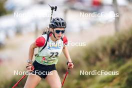 21.10.2023, Arcon, France (FRA): Caline Pic (FRA) - Biathlon Samse Summer Tour, sprint, Arcon (FRA). www.nordicfocus.com. © Thibaut/NordicFocus. Every downloaded picture is fee-liable.