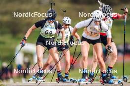 21.10.2023, Arcon, France (FRA): Justine Lejeune (FRA) - Biathlon Samse Summer Tour, sprint, Arcon (FRA). www.nordicfocus.com. © Thibaut/NordicFocus. Every downloaded picture is fee-liable.