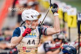 21.10.2023, Arcon, France (FRA): Jacques Jefferies (FRA) - Biathlon Samse Summer Tour, sprint, Arcon (FRA). www.nordicfocus.com. © Thibaut/NordicFocus. Every downloaded picture is fee-liable.