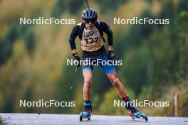 21.10.2023, Arcon, France (FRA): Theo Chaboud (FRA) - Biathlon Samse Summer Tour, sprint, Arcon (FRA). www.nordicfocus.com. © Thibaut/NordicFocus. Every downloaded picture is fee-liable.