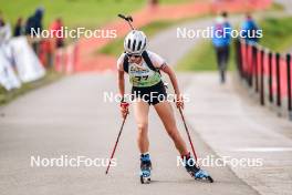 21.10.2023, Arcon, France (FRA): Pauline Jacquet (FRA) - Biathlon Samse Summer Tour, sprint, Arcon (FRA). www.nordicfocus.com. © Thibaut/NordicFocus. Every downloaded picture is fee-liable.