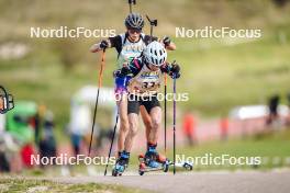 21.10.2023, Arcon, France (FRA): Anaelle Bondoux (FRA) - Biathlon Samse Summer Tour, sprint, Arcon (FRA). www.nordicfocus.com. © Thibaut/NordicFocus. Every downloaded picture is fee-liable.