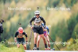 21.10.2023, Arcon, France (FRA): Anselme Lutaud (FRA) - Biathlon Samse Summer Tour, sprint, Arcon (FRA). www.nordicfocus.com. © Thibaut/NordicFocus. Every downloaded picture is fee-liable.