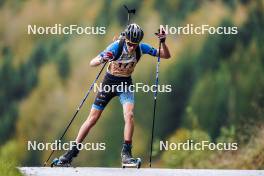 21.10.2023, Arcon, France (FRA): Louis Debloem (FRA) - Biathlon Samse Summer Tour, sprint, Arcon (FRA). www.nordicfocus.com. © Thibaut/NordicFocus. Every downloaded picture is fee-liable.