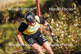 21.10.2023, Arcon, France (FRA): Emilien Jacquelin (FRA) - Biathlon Samse Summer Tour, sprint, Arcon (FRA). www.nordicfocus.com. © Thibaut/NordicFocus. Every downloaded picture is fee-liable.