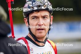 21.10.2023, Arcon, France (FRA): Florent Claude (BEL) - Biathlon Samse Summer Tour, sprint, Arcon (FRA). www.nordicfocus.com. © Thibaut/NordicFocus. Every downloaded picture is fee-liable.