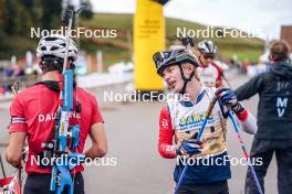 21.10.2023, Arcon, France (FRA): Marius Thiriat (FRA) - Biathlon Samse Summer Tour, sprint, Arcon (FRA). www.nordicfocus.com. © Thibaut/NordicFocus. Every downloaded picture is fee-liable.