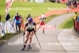 21.10.2023, Arcon, France (FRA): Leandra Buisson (FRA) - Biathlon Samse Summer Tour, sprint, Arcon (FRA). www.nordicfocus.com. © Thibaut/NordicFocus. Every downloaded picture is fee-liable.