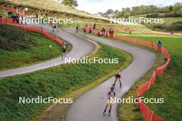 21.10.2023, Arcon, France (FRA): Emile Masson (FRA) - Biathlon Samse Summer Tour, sprint, Arcon (FRA). www.nordicfocus.com. © Thibaut/NordicFocus. Every downloaded picture is fee-liable.
