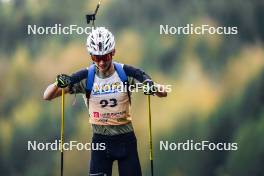 21.10.2023, Arcon, France (FRA): Ronan Fernandes Bochu (FRA) - Biathlon Samse Summer Tour, sprint, Arcon (FRA). www.nordicfocus.com. © Thibaut/NordicFocus. Every downloaded picture is fee-liable.