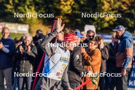 21.10.2023, Arcon, France (FRA): Benedikt Doll (GER) - Biathlon Samse Summer Tour, sprint, Arcon (FRA). www.nordicfocus.com. © Thibaut/NordicFocus. Every downloaded picture is fee-liable.