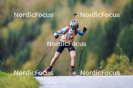 21.10.2023, Arcon, France (FRA): Ismael Croizier (FRA) - Biathlon Samse Summer Tour, sprint, Arcon (FRA). www.nordicfocus.com. © Thibaut/NordicFocus. Every downloaded picture is fee-liable.