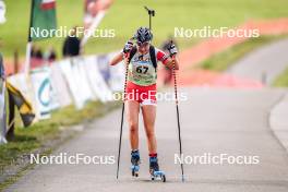 21.10.2023, Arcon, France (FRA): Namou Candau Armand (FRA) - Biathlon Samse Summer Tour, sprint, Arcon (FRA). www.nordicfocus.com. © Thibaut/NordicFocus. Every downloaded picture is fee-liable.