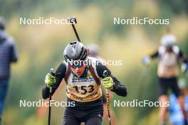 21.10.2023, Arcon, France (FRA): Camille Lebrun (FRA) - Biathlon Samse Summer Tour, sprint, Arcon (FRA). www.nordicfocus.com. © Thibaut/NordicFocus. Every downloaded picture is fee-liable.