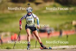 21.10.2023, Arcon, France (FRA): Enya Murner (SUI) - Biathlon Samse Summer Tour, sprint, Arcon (FRA). www.nordicfocus.com. © Thibaut/NordicFocus. Every downloaded picture is fee-liable.