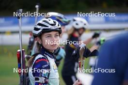 21.10.2023, Arcon, France (FRA): Jeanne Richard (FRA) - Biathlon Samse Summer Tour, sprint, Arcon (FRA). www.nordicfocus.com. © Thibaut/NordicFocus. Every downloaded picture is fee-liable.