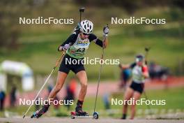 21.10.2023, Arcon, France (FRA): Zelie Roy (FRA) - Biathlon Samse Summer Tour, sprint, Arcon (FRA). www.nordicfocus.com. © Thibaut/NordicFocus. Every downloaded picture is fee-liable.