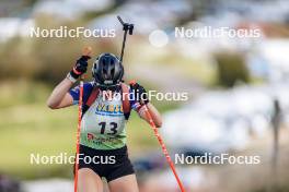 21.10.2023, Arcon, France (FRA): Amandine Mengin (FRA) - Biathlon Samse Summer Tour, sprint, Arcon (FRA). www.nordicfocus.com. © Thibaut/NordicFocus. Every downloaded picture is fee-liable.