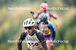 21.10.2023, Arcon, France (FRA): Anselme Lutaud (FRA) - Biathlon Samse Summer Tour, sprint, Arcon (FRA). www.nordicfocus.com. © Thibaut/NordicFocus. Every downloaded picture is fee-liable.