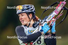 21.10.2023, Arcon, France (FRA): Camille Bened (FRA) - Biathlon Samse Summer Tour, sprint, Arcon (FRA). www.nordicfocus.com. © Thibaut/NordicFocus. Every downloaded picture is fee-liable.
