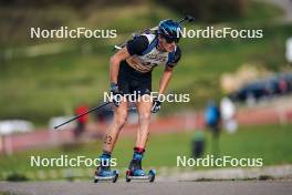 21.10.2023, Arcon, France (FRA): Mathieu Perrillat Bottonet (FRA) - Biathlon Samse Summer Tour, sprint, Arcon (FRA). www.nordicfocus.com. © Thibaut/NordicFocus. Every downloaded picture is fee-liable.
