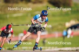 21.10.2023, Arcon, France (FRA): Noe Seigneur (FRA) - Biathlon Samse Summer Tour, sprint, Arcon (FRA). www.nordicfocus.com. © Thibaut/NordicFocus. Every downloaded picture is fee-liable.