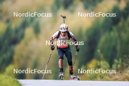 21.10.2023, Arcon, France (FRA): Paul Amiot (FRA) - Biathlon Samse Summer Tour, sprint, Arcon (FRA). www.nordicfocus.com. © Thibaut/NordicFocus. Every downloaded picture is fee-liable.