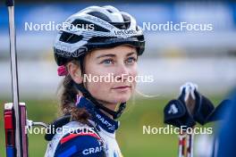 21.10.2023, Arcon, France (FRA): Jeanne Richard (FRA) - Biathlon Samse Summer Tour, sprint, Arcon (FRA). www.nordicfocus.com. © Thibaut/NordicFocus. Every downloaded picture is fee-liable.