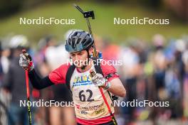 21.10.2023, Arcon, France (FRA): Alexis Bernard (FRA) - Biathlon Samse Summer Tour, sprint, Arcon (FRA). www.nordicfocus.com. © Thibaut/NordicFocus. Every downloaded picture is fee-liable.
