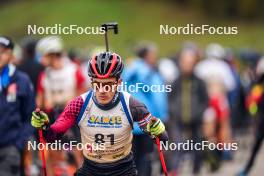 21.10.2023, Arcon, France (FRA): Pierig Maillot (FRA) - Biathlon Samse Summer Tour, sprint, Arcon (FRA). www.nordicfocus.com. © Thibaut/NordicFocus. Every downloaded picture is fee-liable.