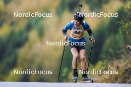 21.10.2023, Arcon, France (FRA): Eliot Perrillat Bottonet (FRA) - Biathlon Samse Summer Tour, sprint, Arcon (FRA). www.nordicfocus.com. © Thibaut/NordicFocus. Every downloaded picture is fee-liable.