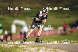 21.10.2023, Arcon, France (FRA): Yannick Kreuzer (SUI) - Biathlon Samse Summer Tour, sprint, Arcon (FRA). www.nordicfocus.com. © Thibaut/NordicFocus. Every downloaded picture is fee-liable.