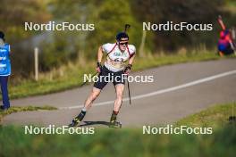 21.10.2023, Arcon, France (FRA): Lenard Kersting (GER) - Biathlon Samse Summer Tour, sprint, Arcon (FRA). www.nordicfocus.com. © Thibaut/NordicFocus. Every downloaded picture is fee-liable.