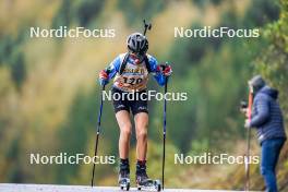 21.10.2023, Arcon, France (FRA): Ismael Billet (FRA) - Biathlon Samse Summer Tour, sprint, Arcon (FRA). www.nordicfocus.com. © Thibaut/NordicFocus. Every downloaded picture is fee-liable.