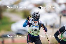 21.10.2023, Arcon, France (FRA): Maeline Triponez (SUI) - Biathlon Samse Summer Tour, sprint, Arcon (FRA). www.nordicfocus.com. © Thibaut/NordicFocus. Every downloaded picture is fee-liable.